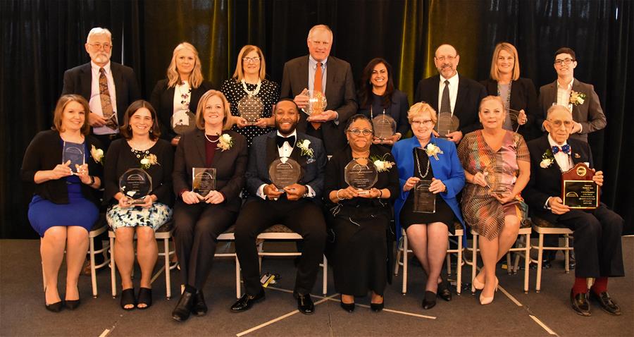 The 2019 Celebrate with the Stars award winners. The 2019 Celebrate with the Stars award winners.