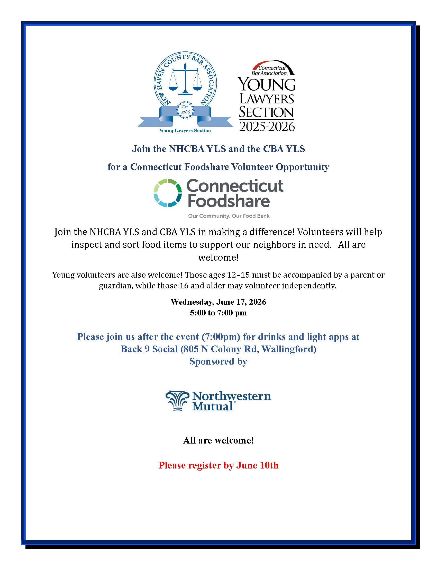 CTFoodshare event flyer