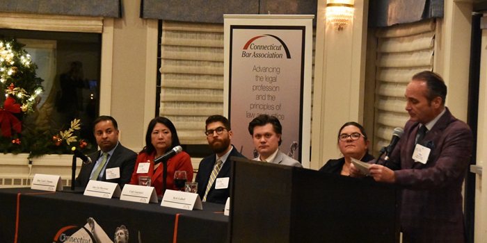 Daniel J. Horgan presents with panelists Daniel J. Horgan presents with panelists